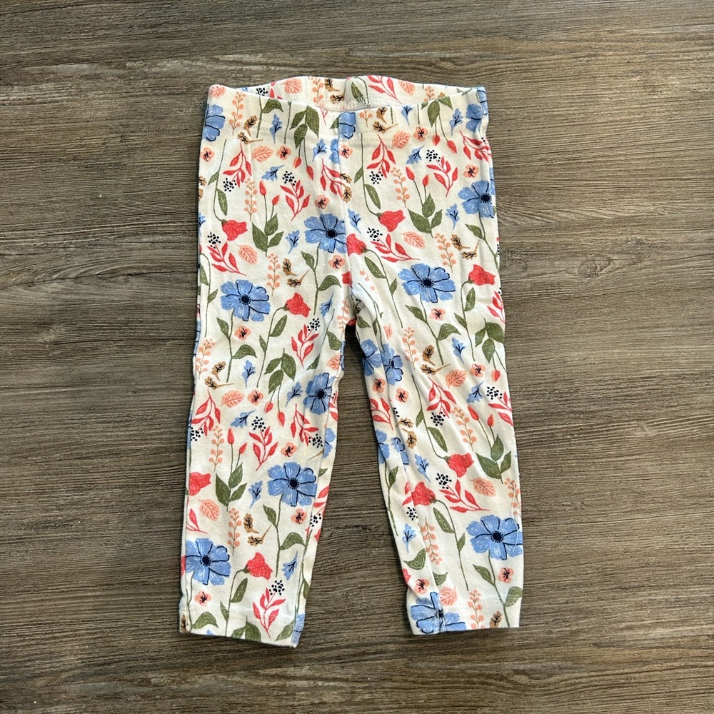 Carter's Multicolor Floral Baby Leggings